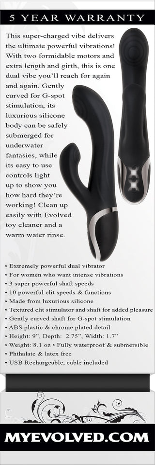 Evolved Novelties Extreme Rumble Rabbit Vibrator