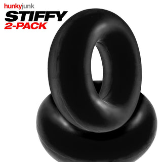 Hunkyjunk STIFFY 2-pack bulge cockrings - TAR  ICE