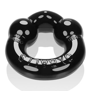 Oxballs ULTRABALLS, 2-pack cockring - BLACK & CLEAR